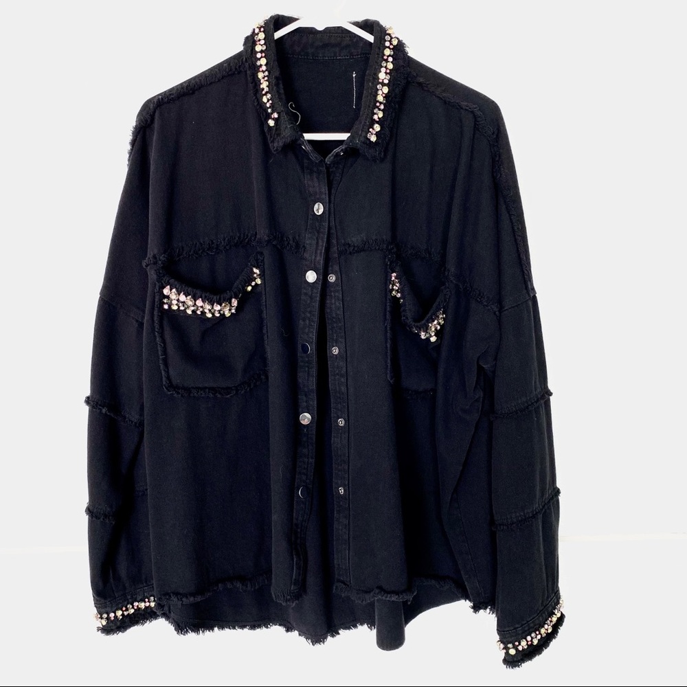 Black Denim Jacket
